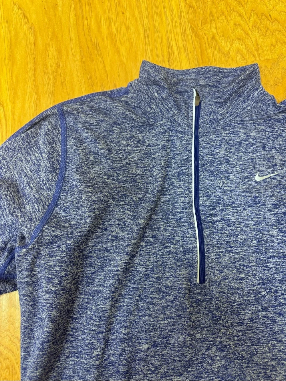 Nike Dri-Fit Quarter Zip Long Sleeve Activewear Top